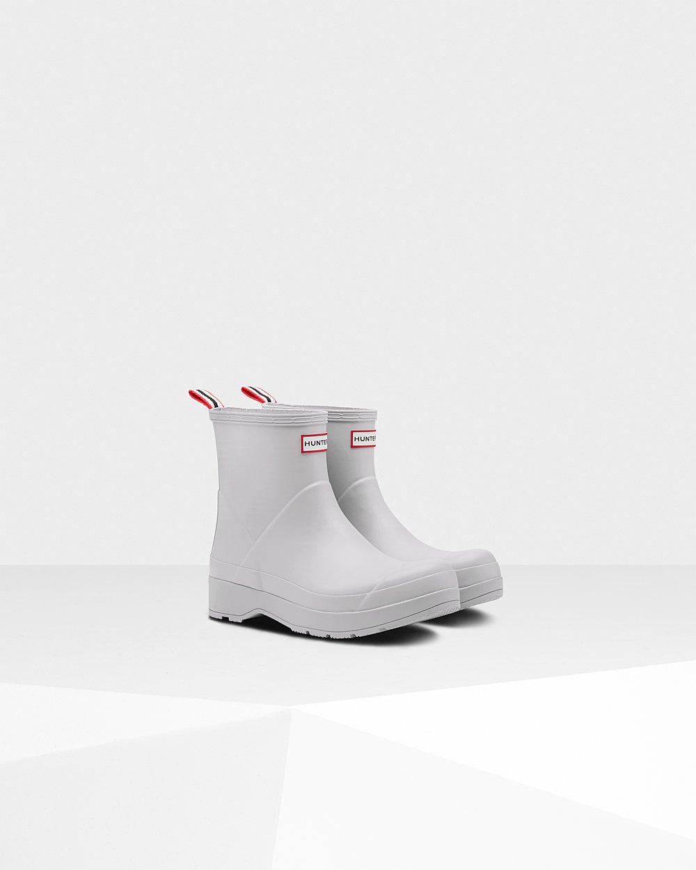 Hunter Play Çizme Erkek Gri - Original Short Rain - Türkiye RO9602387